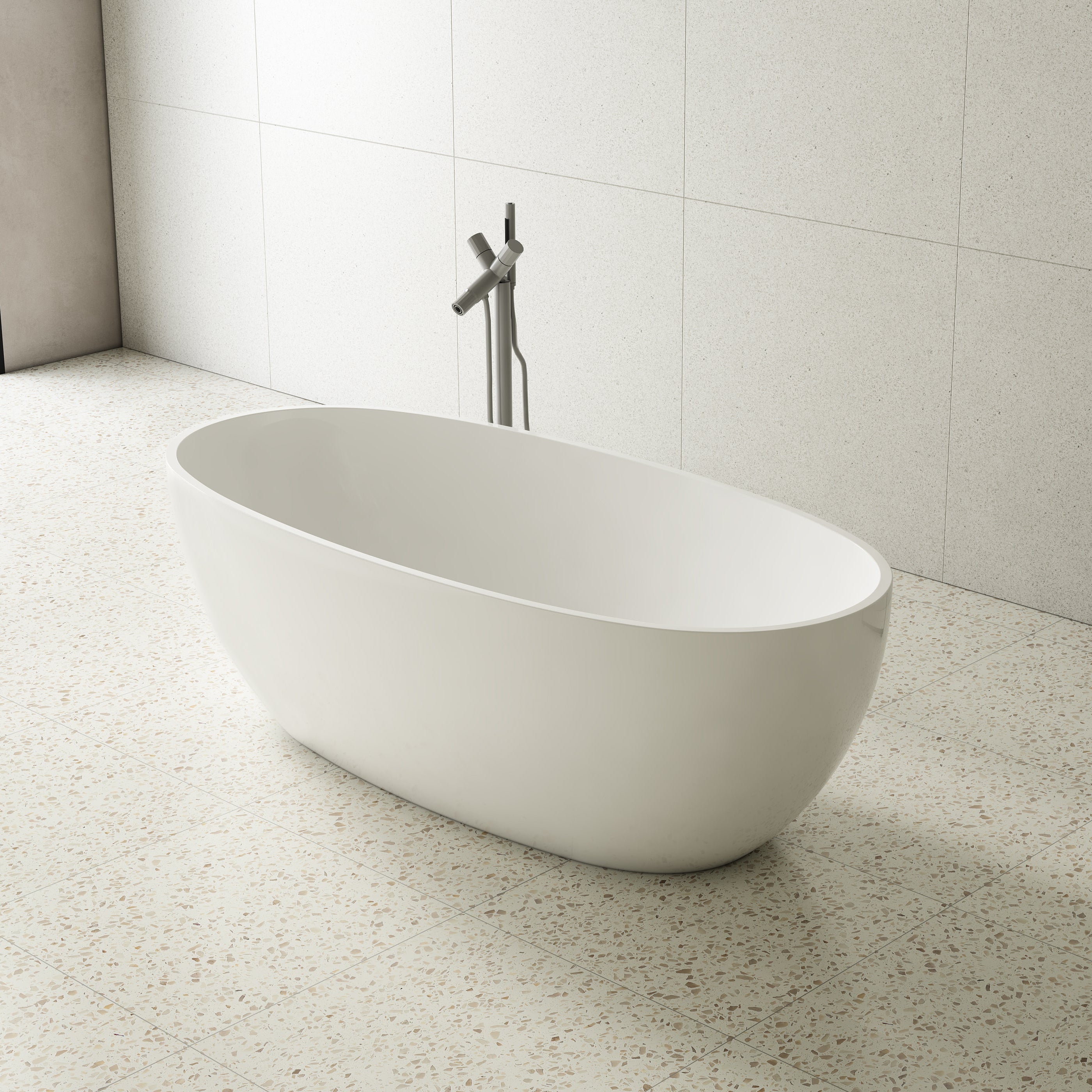 MonBlari TW-7507 freestanding Bath-SideView