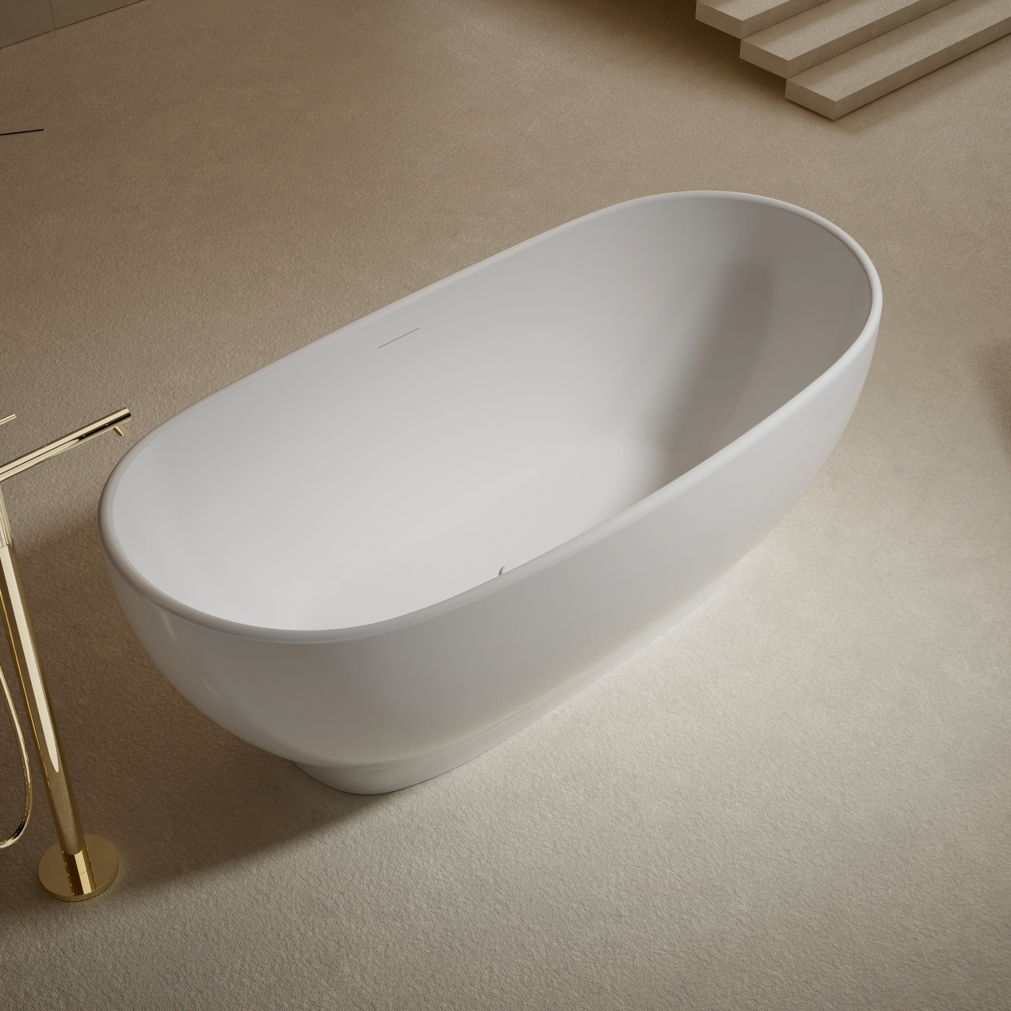 MonBlari TW-7573 freestanding Bath-LeftTopView