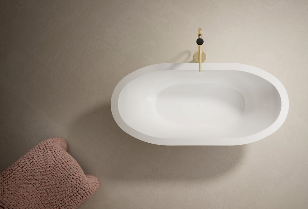 MonBlari TW-7588 Freistehende Badewanne