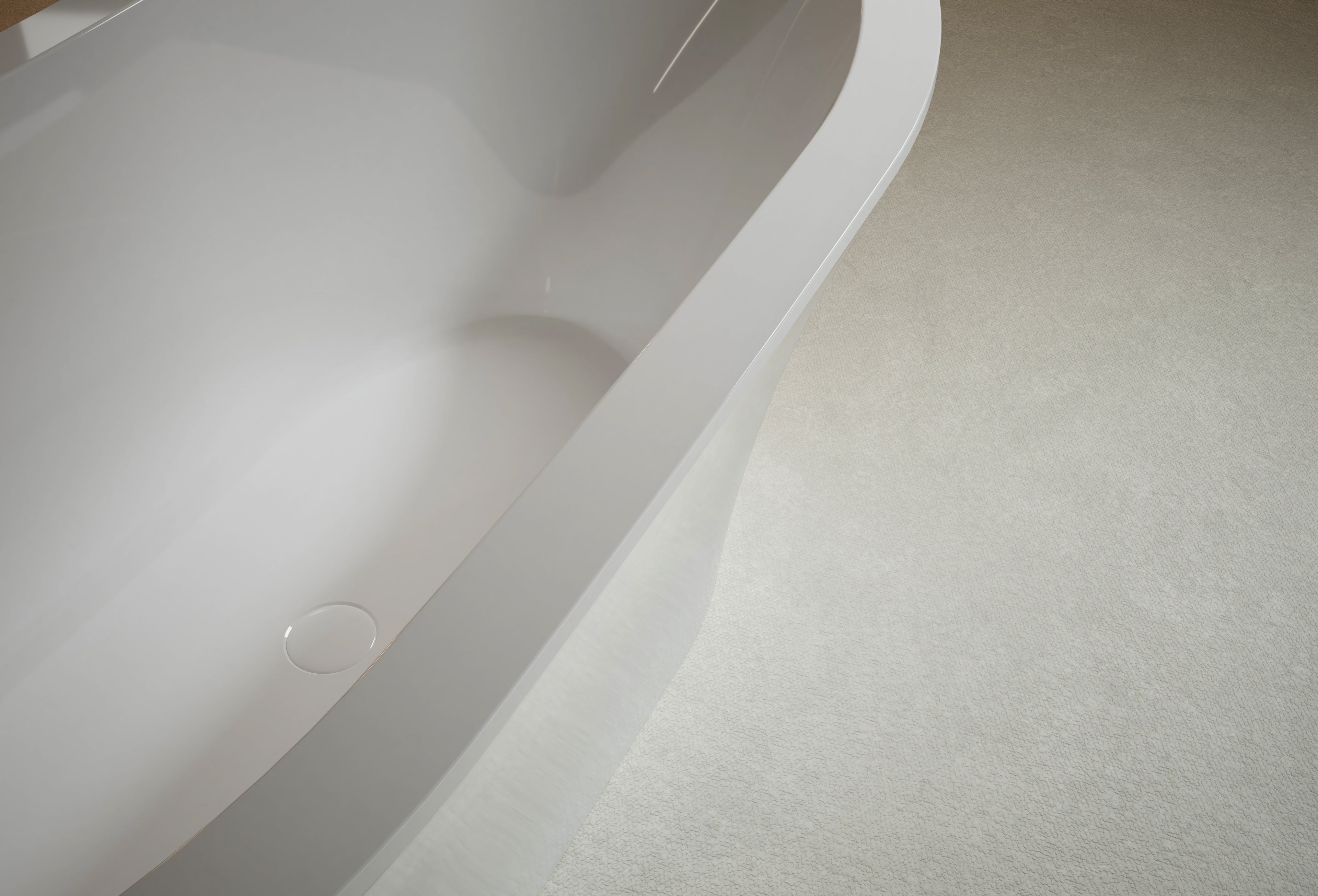 MonBlari TW-7588 Freistehende Badewanne