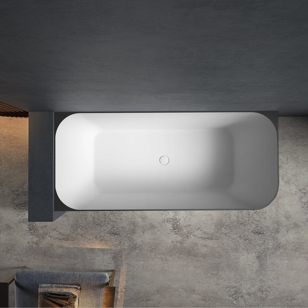 MonBlari TW-7611 Corner Bath-Top View