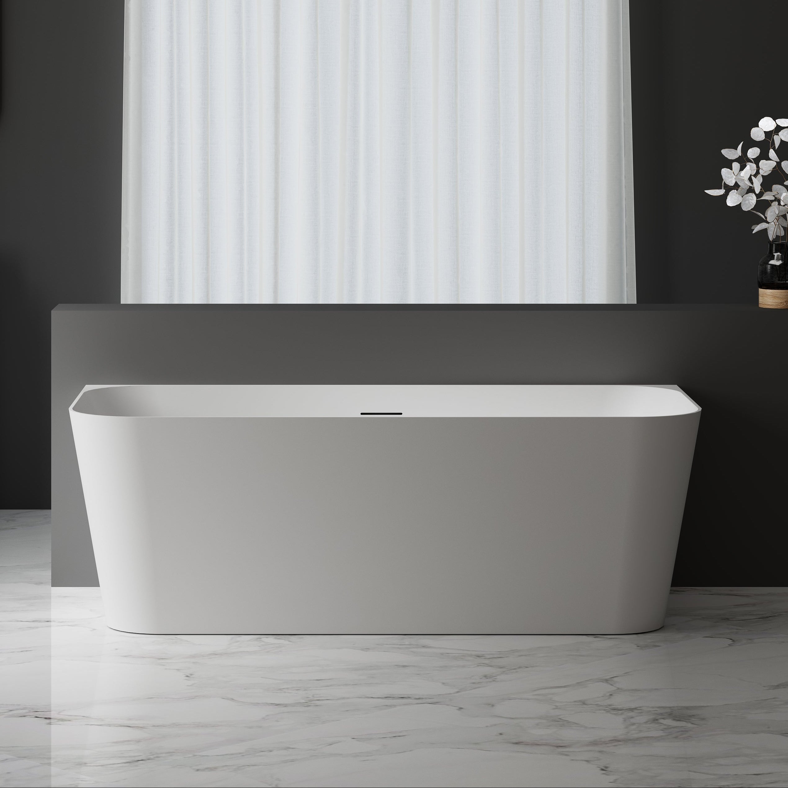 MonBlari TW-7619 Wall-mounted Bath-FrontView Main image