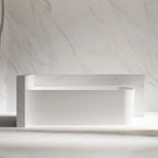 MonBlari TW-8503 Corner Bath-FrontView