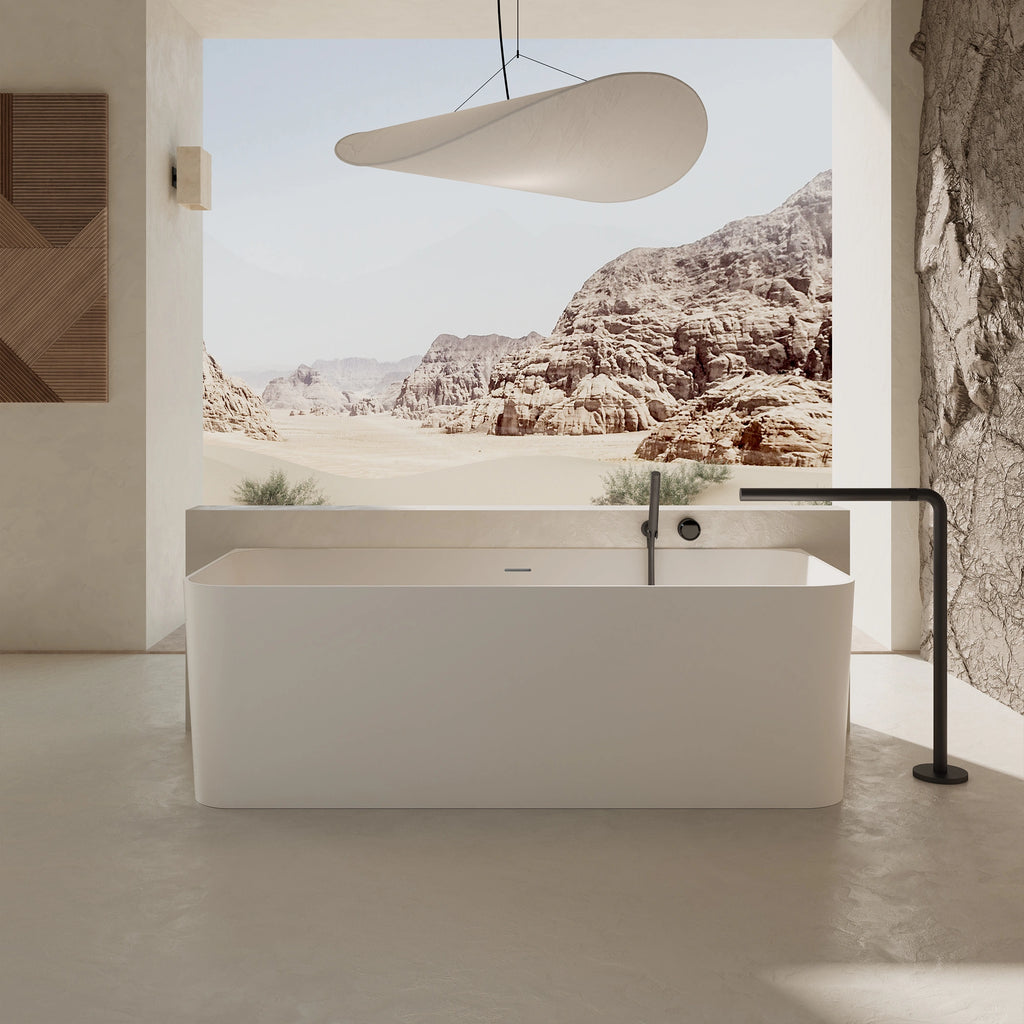 MonBlari TW-8506 Corner Bath-FrontView