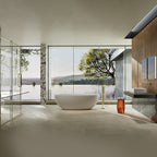 MonBlari TW-8507 Solid Surface Freestanding Soaking Tub