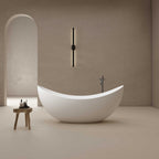 MonBlari TW-8618 Crescent Freestanding Bath