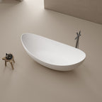 MonBlari TW-8618 Crescent Freestanding Bath