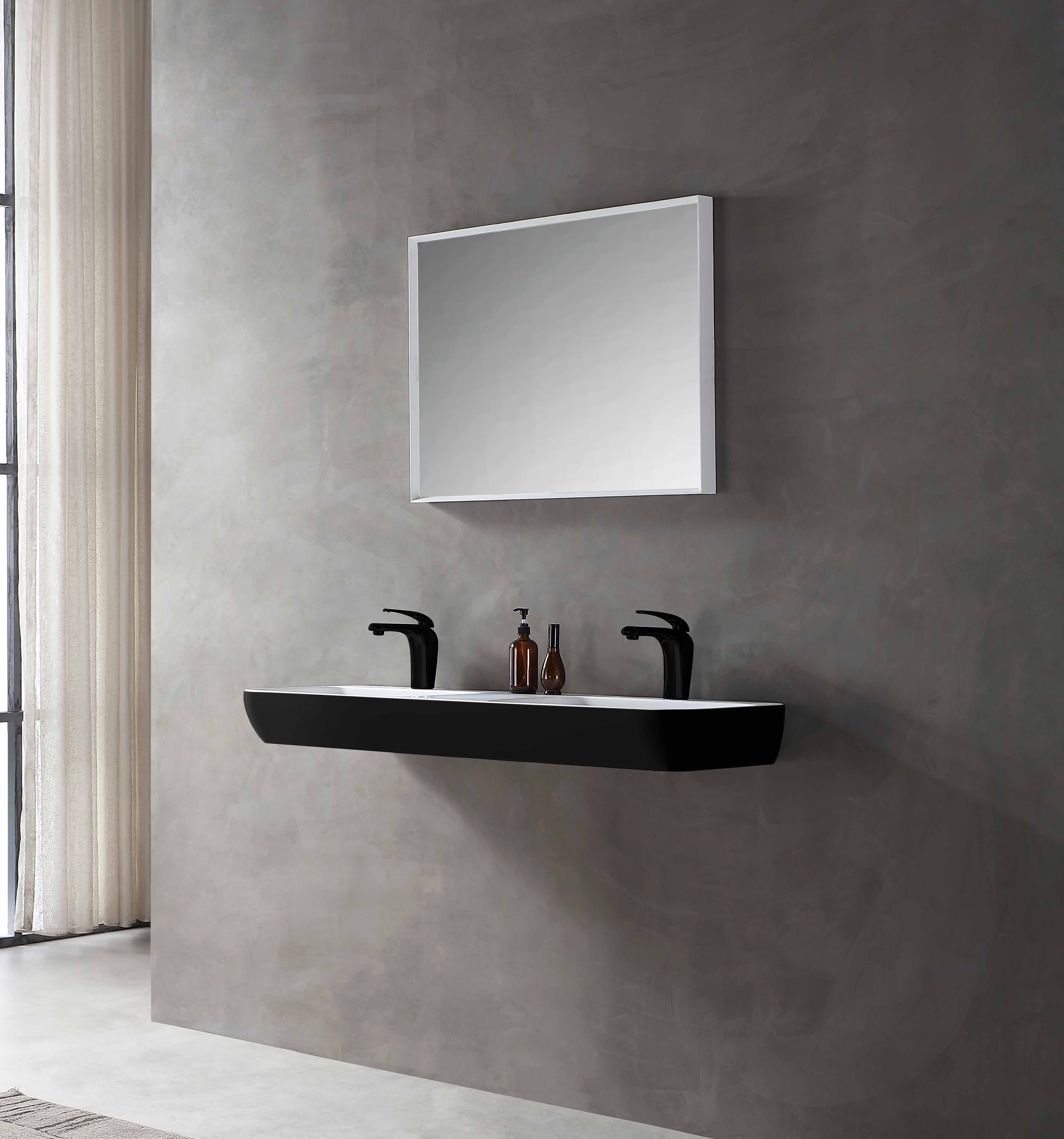 MonBlari TW-G203 Solid Surface Wall-Mounted Basin