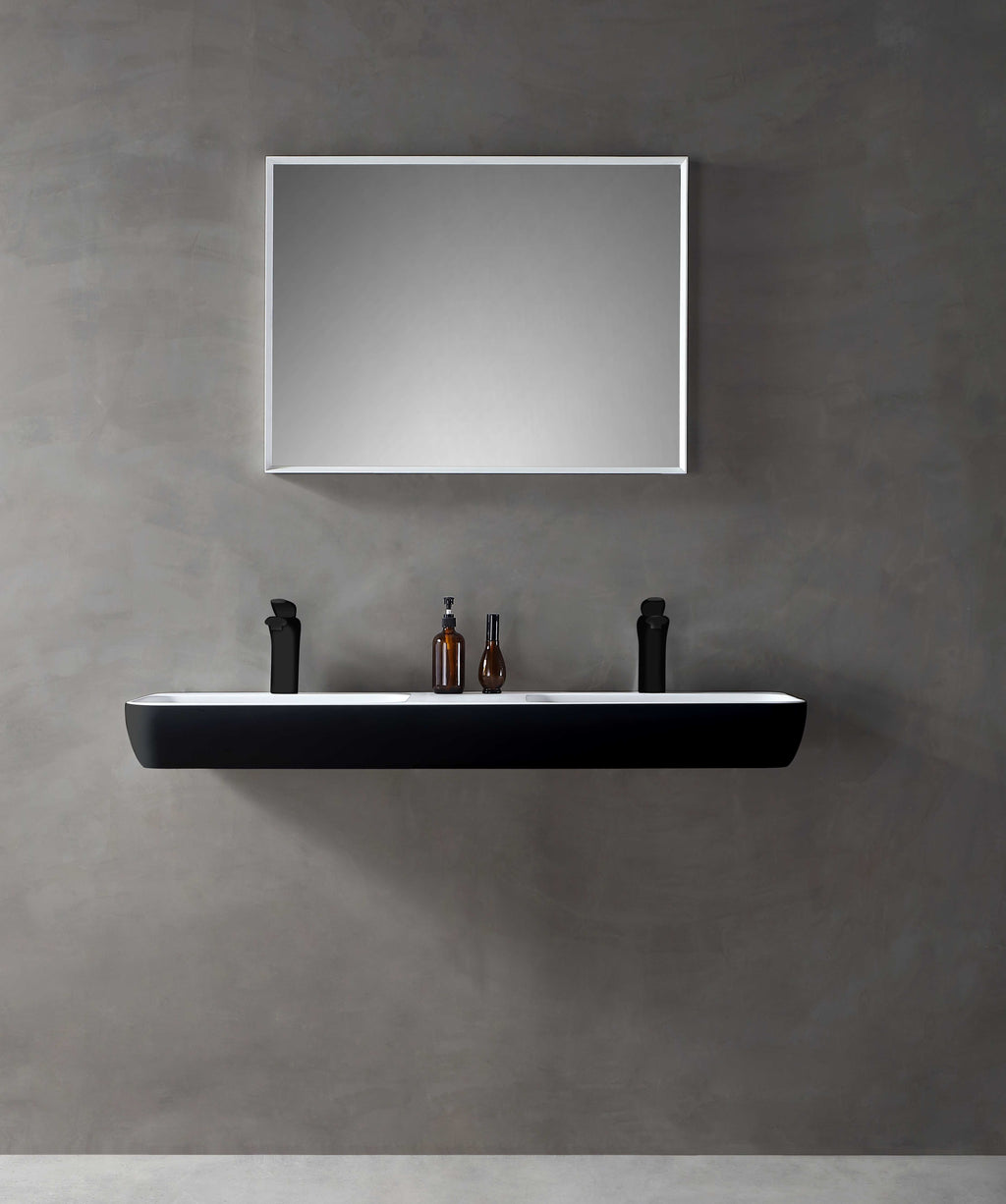MonBlari TW-G203 Solid Surface Wall-Mounted Basin