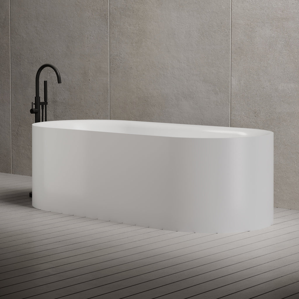 XA060 Wide Oval Bath | MonBlari-SideView