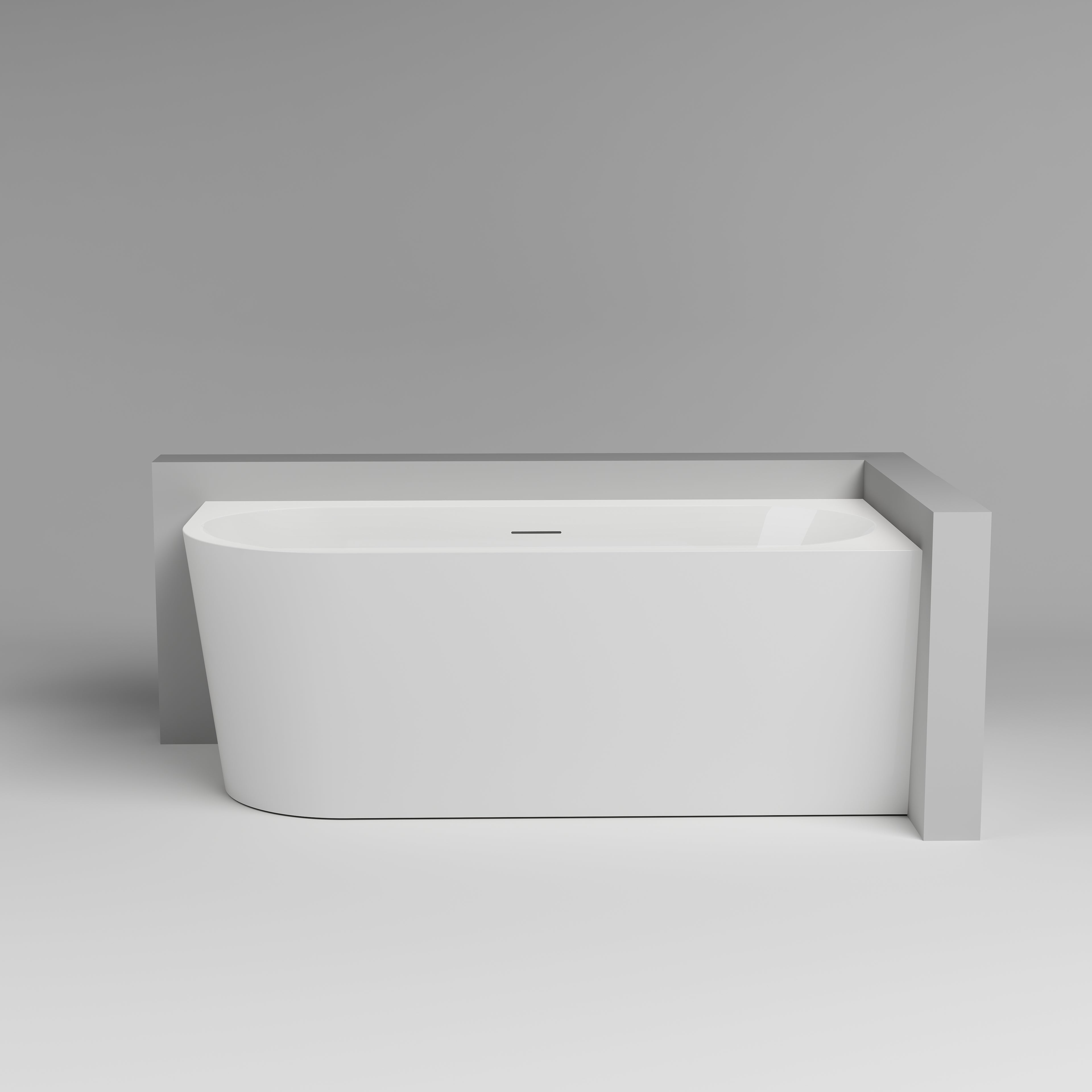  XA-193A Corner Bath | MonBlari-FrontView