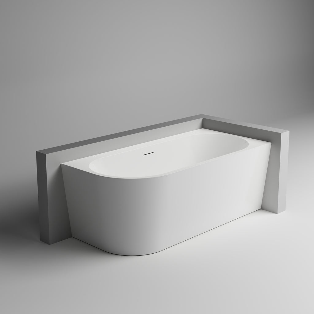  XA-193A Corner Bath | MonBlari-Diagonal View