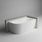  XA-193A Corner Bath | MonBlari-Diagonal View