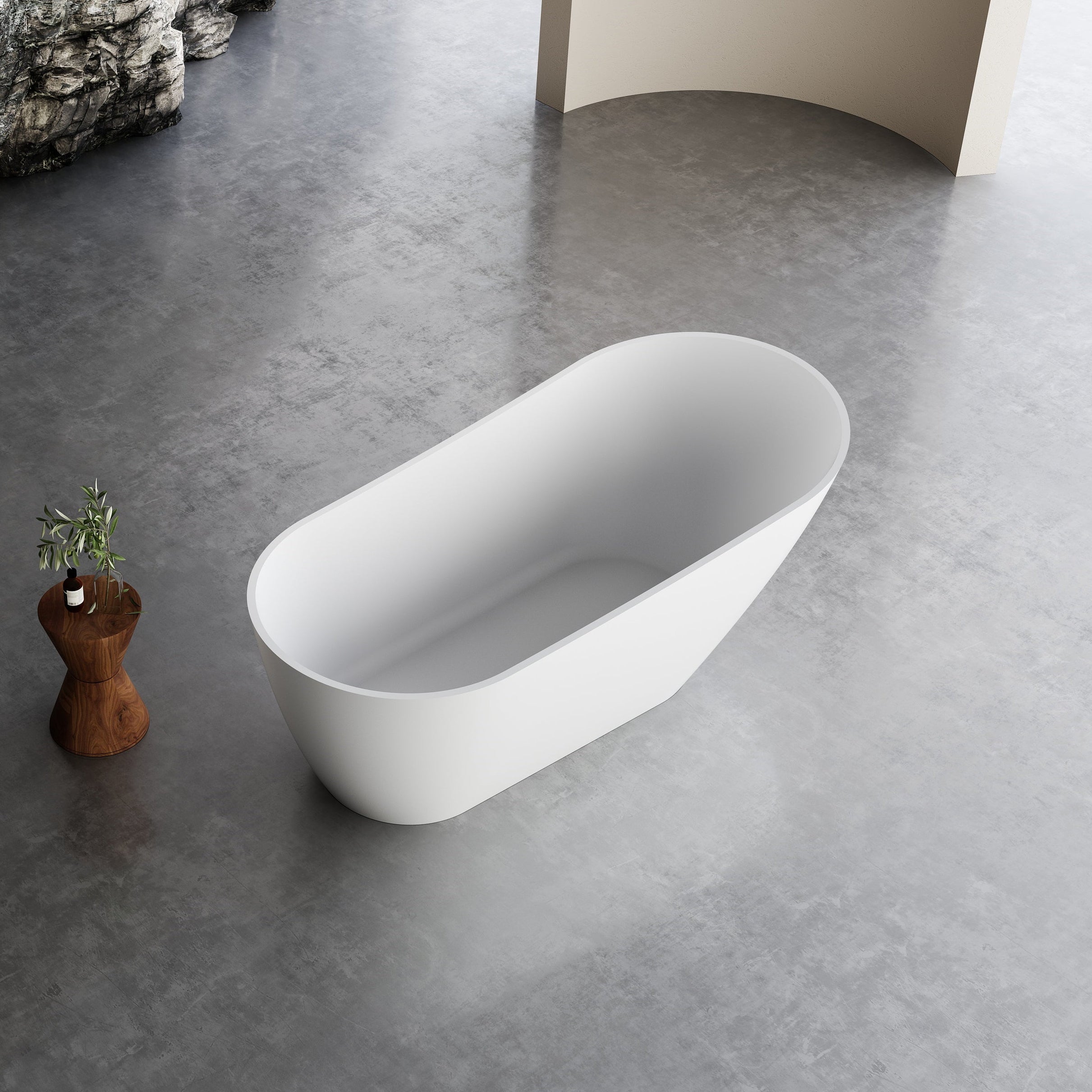 XA-217 Freestanding Bath | MonBlari-LeftTopView