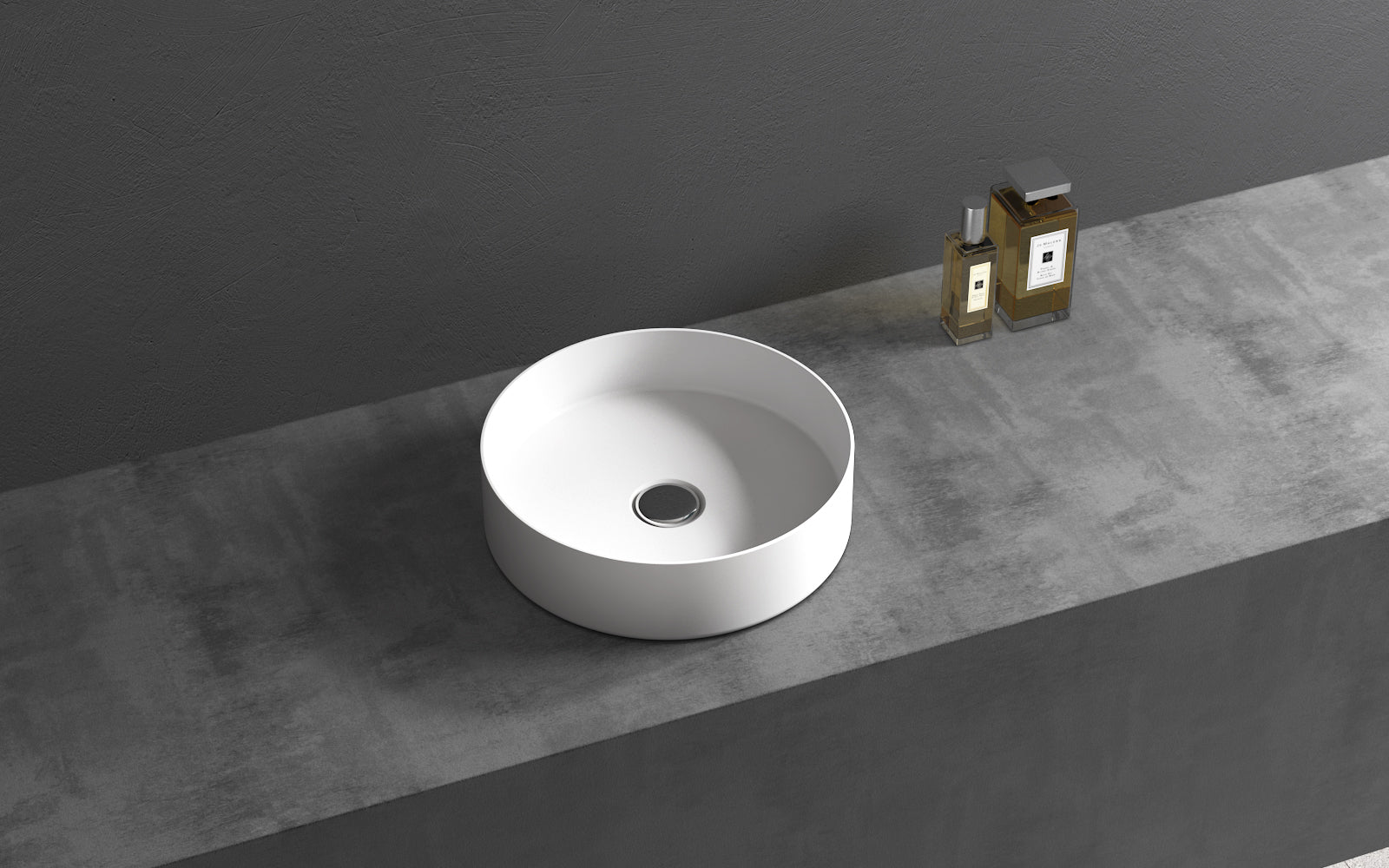 MonBlari XA-A10 Solid Surface Countertop Basin