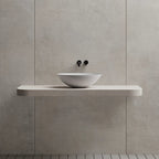 MonBlari XA-A72 Solid Surface Basin Front View
