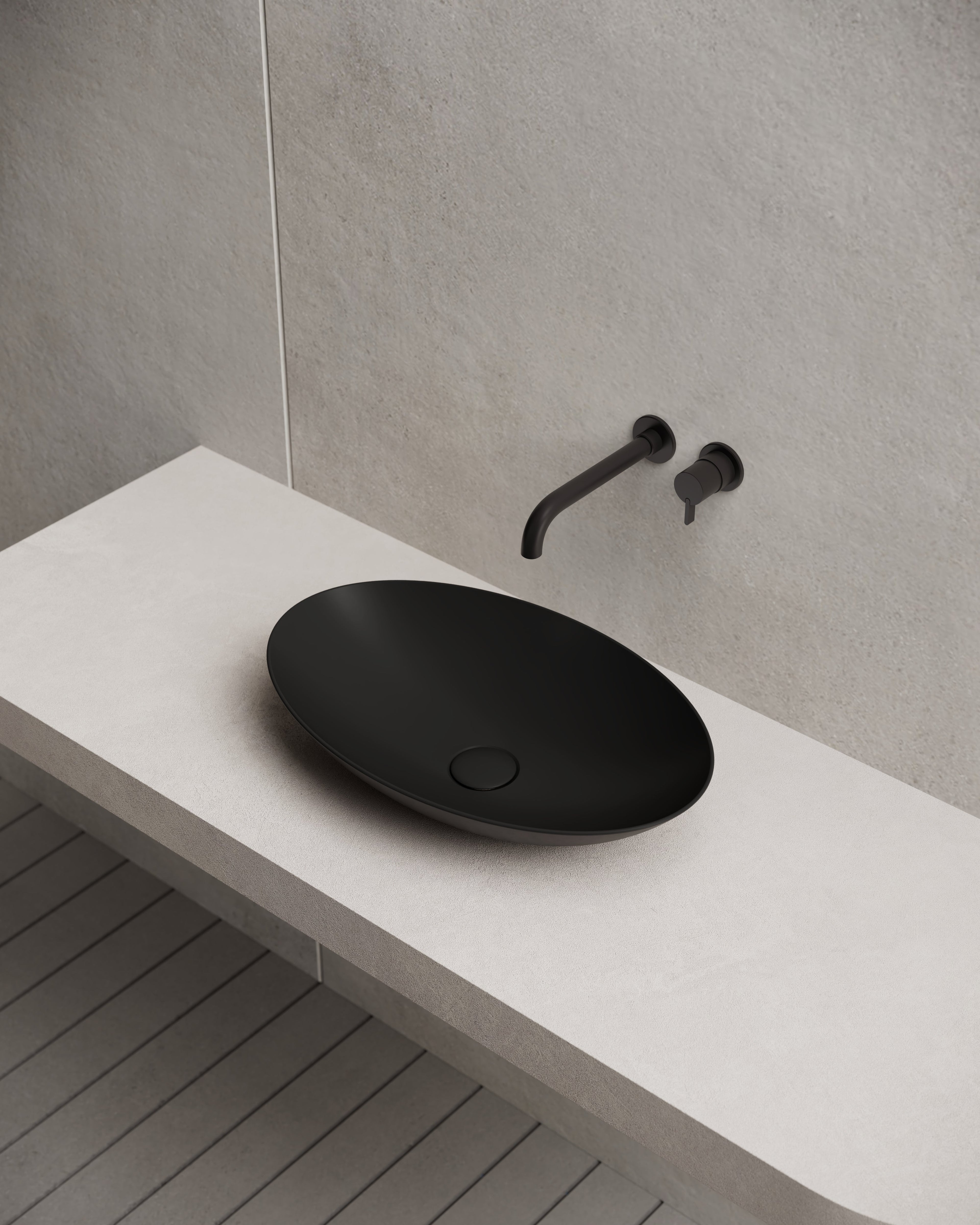MonBlari XA-A73 Solid Surface Countertop Basin