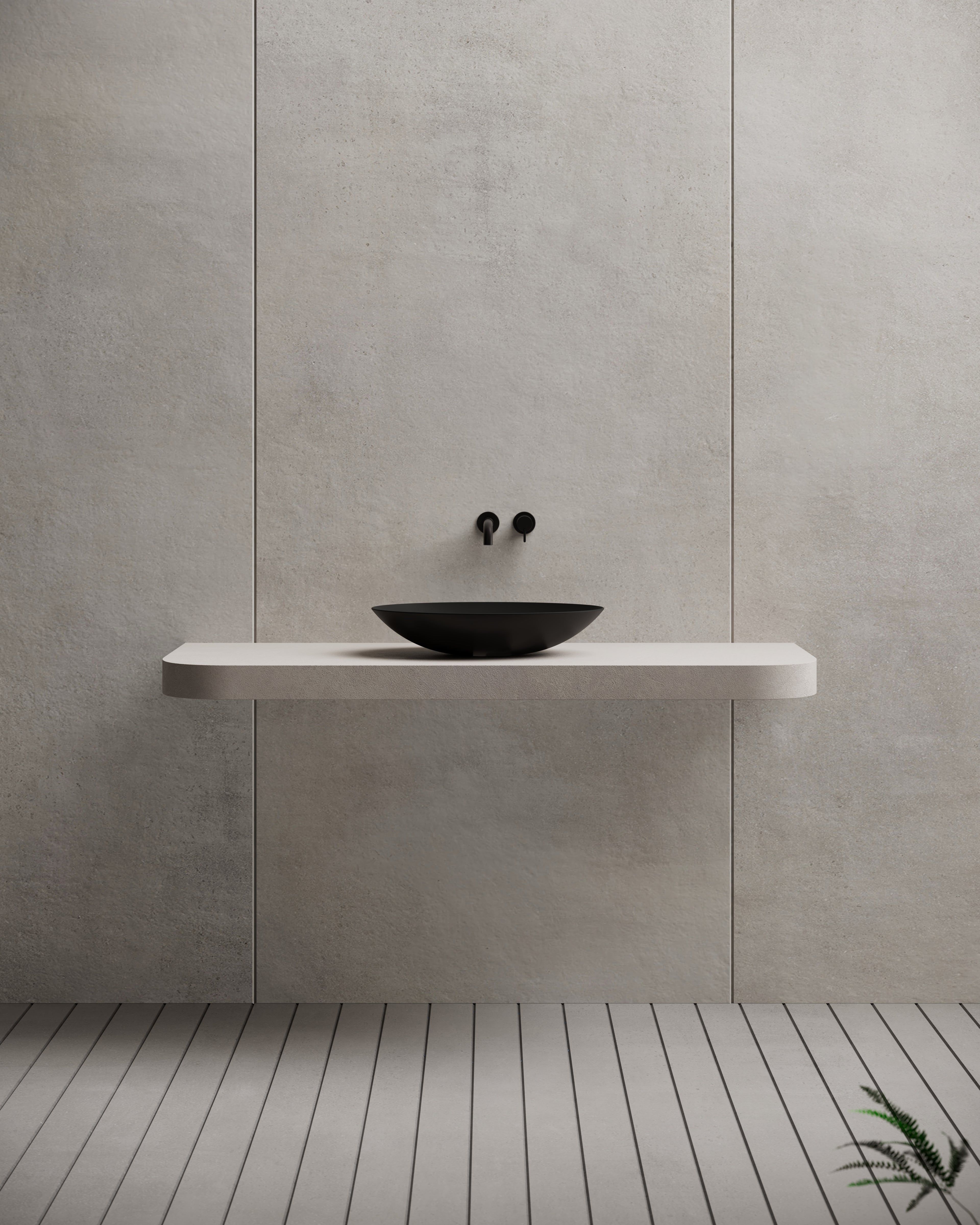 MonBlari XA-A73 Solid Surface Countertop Basin