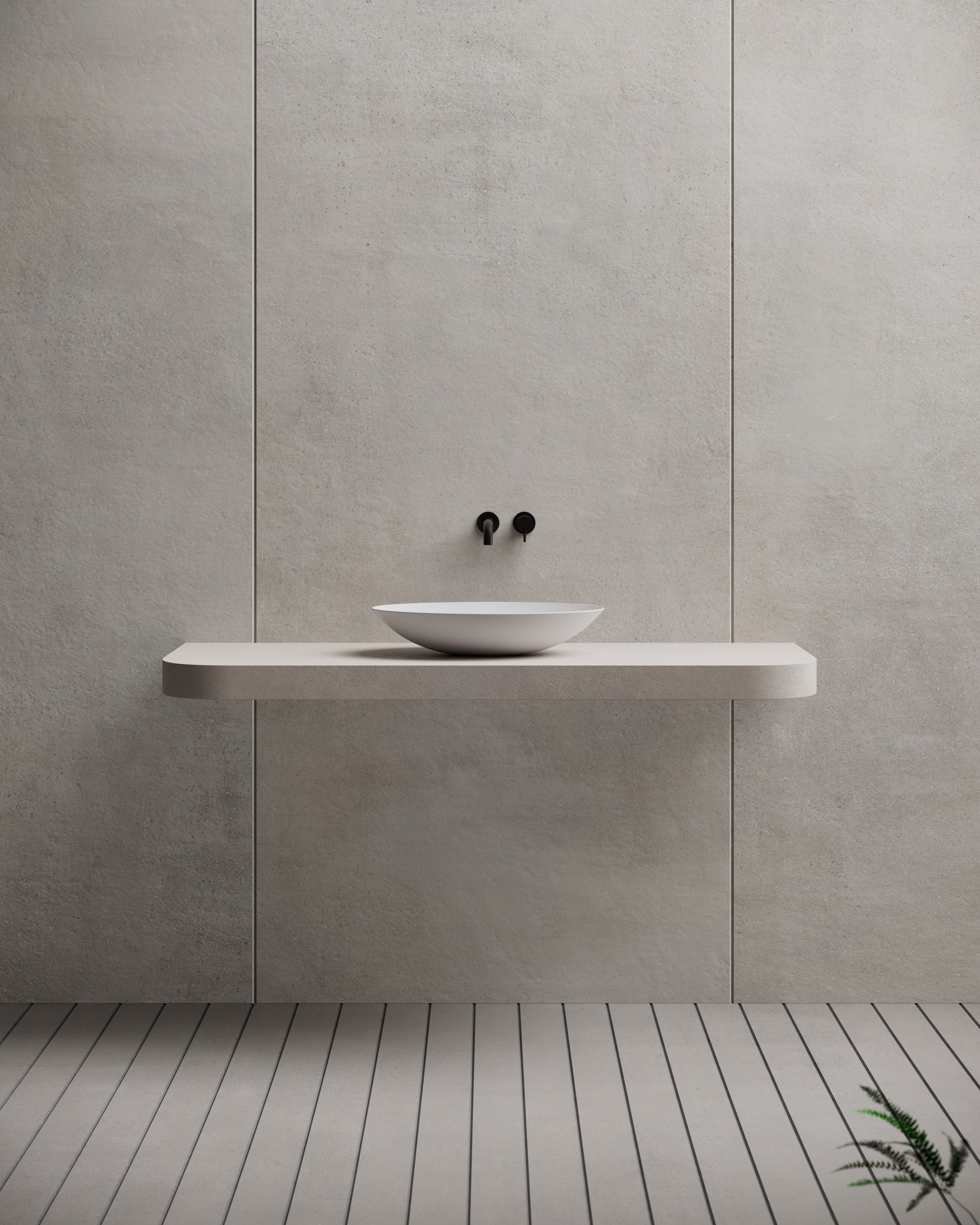 MonBlari XA-A73 Solid Surface Countertop Basin