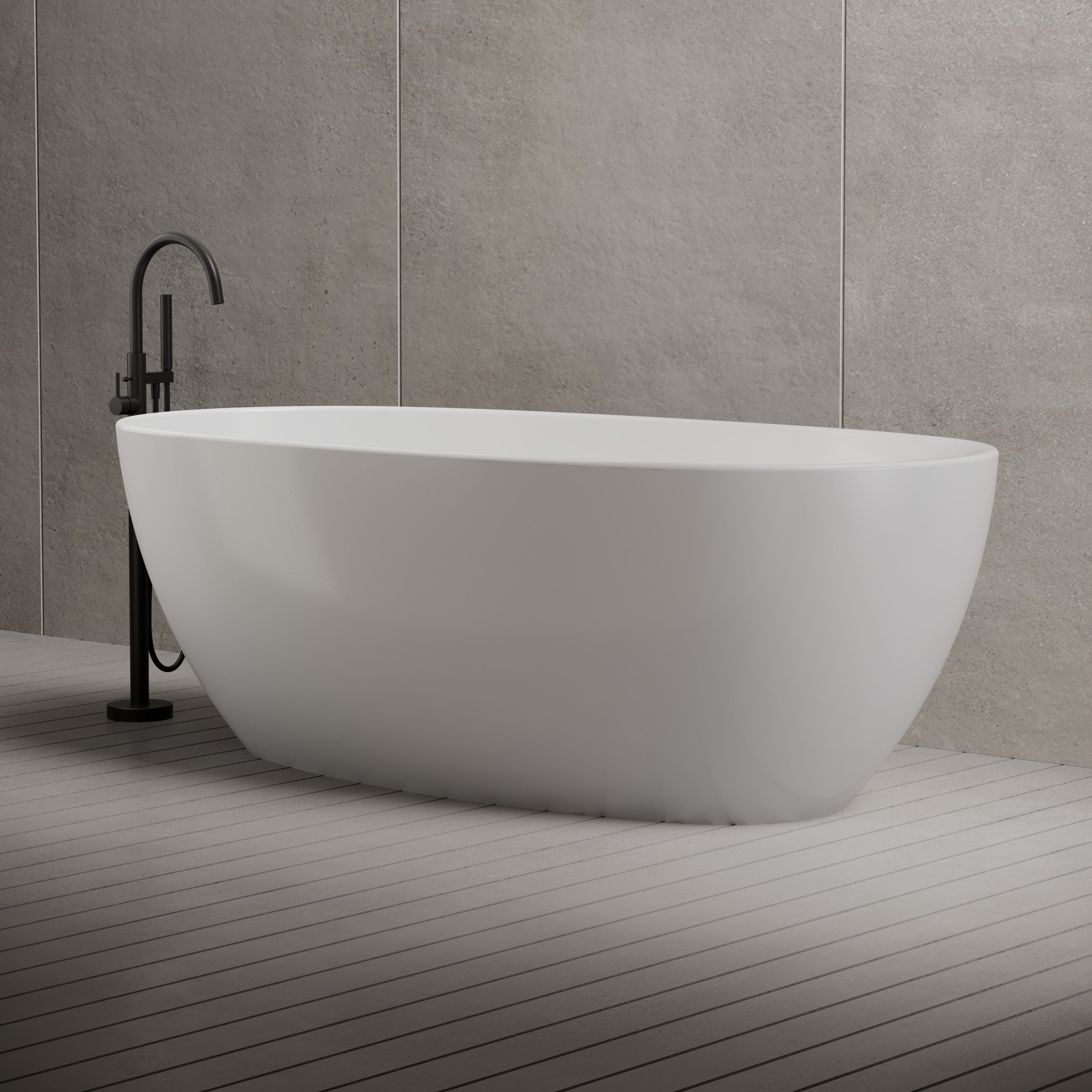 MonBlari XY-1007 Wall-Mounted Bath-SideView