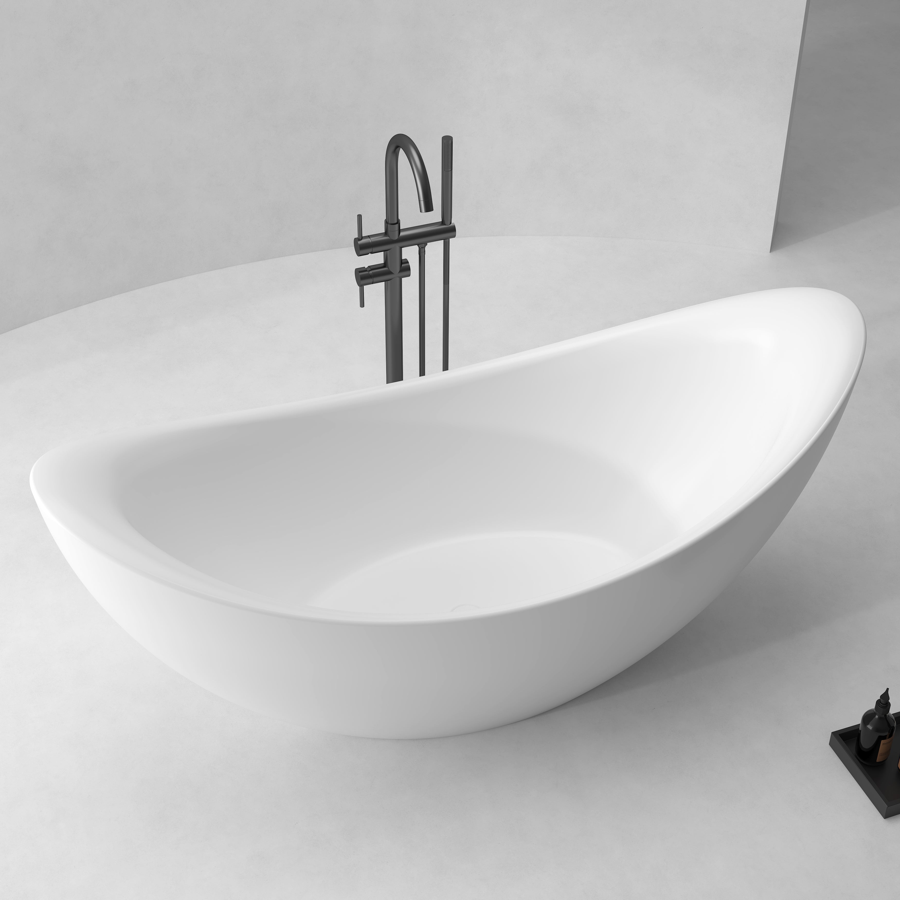 MonBlari XY-1008 Wall-Mounted Bath-LeftTopView