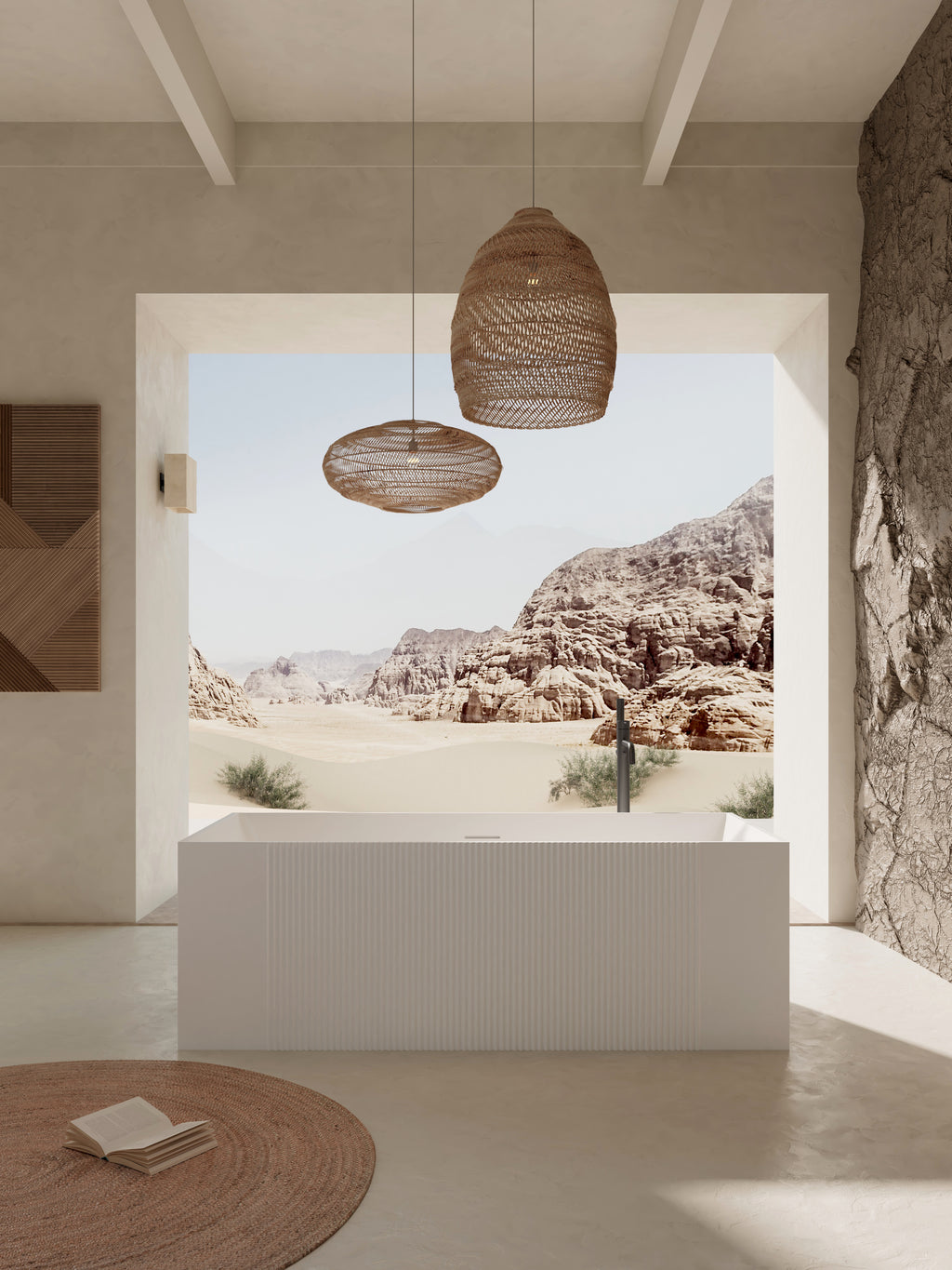 MonBlari XY-2005 Freestanding Bath Front View