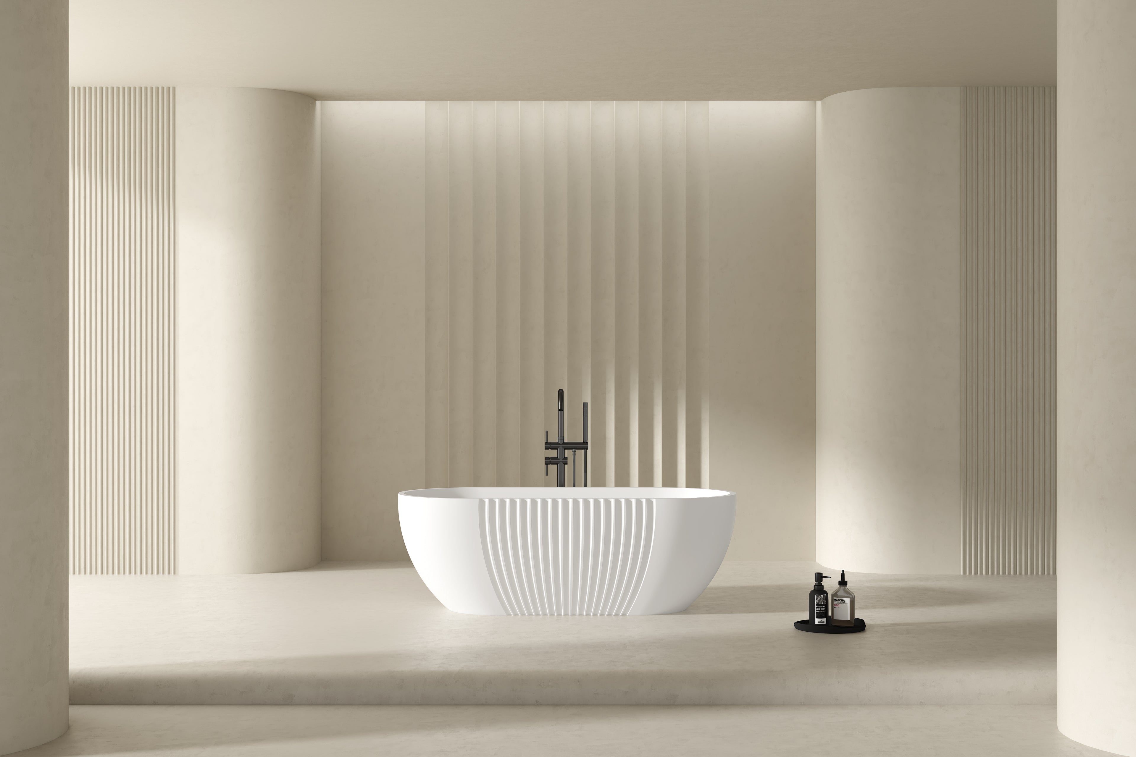 MonBlari XY-5001 Freestanding Bath Front View