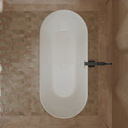 Modern luxury freestanding soaking tub TW-6611 for contemporary bathroom design by MonBlari