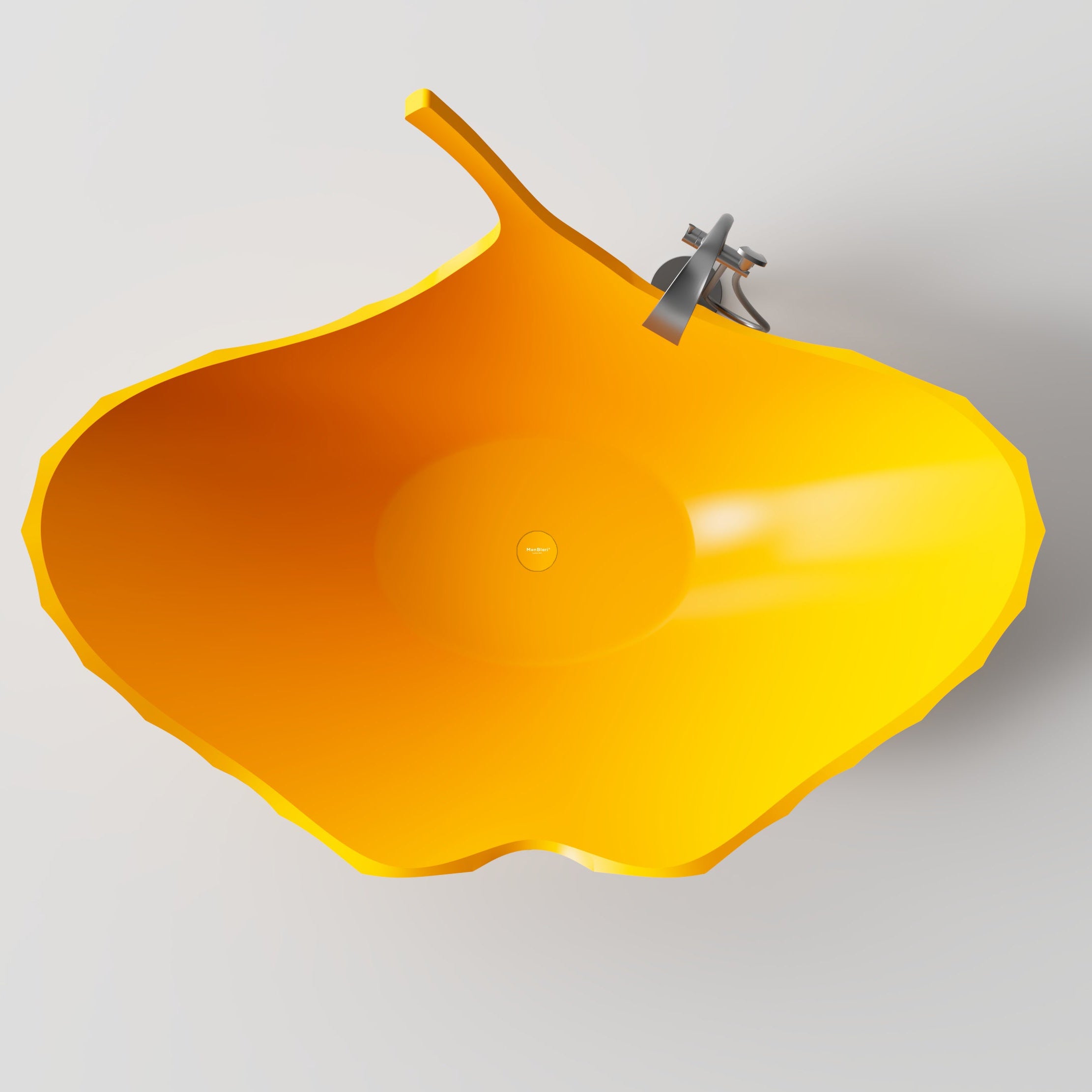 MonBlari GINKNOVA Series Bath Top View Panorama-Ginkgo Yellow