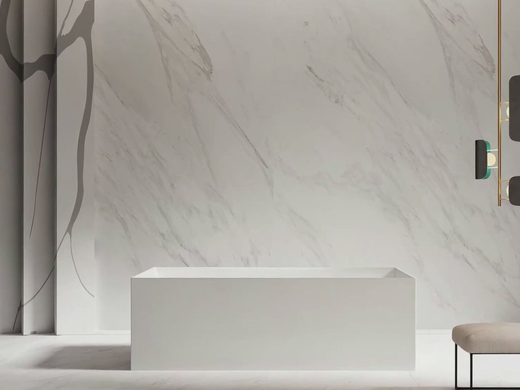 MonBlari TW-8572 Freistehende Badewanne